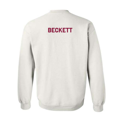 Virginia Tech - NCAA Cheerleading : Alyssa Beckett - Classic Shersey Crewneck Sweatshirt-1