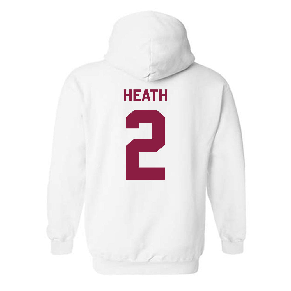 Virginia Tech - NCAA Football : Takye Heath - Classic Shersey Hooded Sweatshirt-2