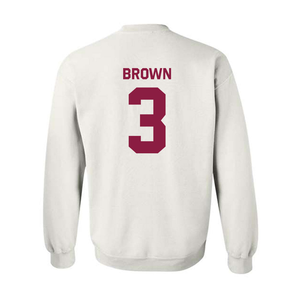 Virginia Tech - NCAA Football : Que'Sean Brown - Classic Shersey Crewneck Sweatshirt-2