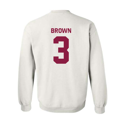Virginia Tech - NCAA Football : Que'Sean Brown - Classic Shersey Crewneck Sweatshirt-2