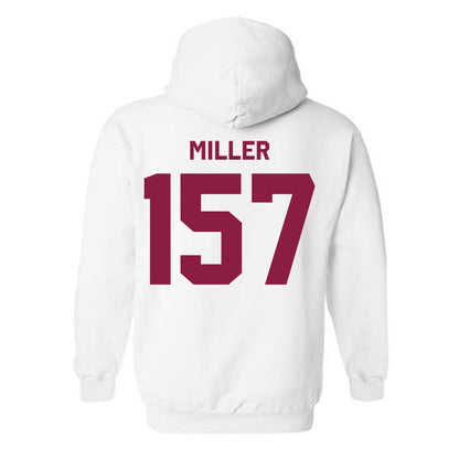 Virginia Tech - NCAA Wrestling : Ethen Miller - Classic Shersey Hooded Sweatshirt-1