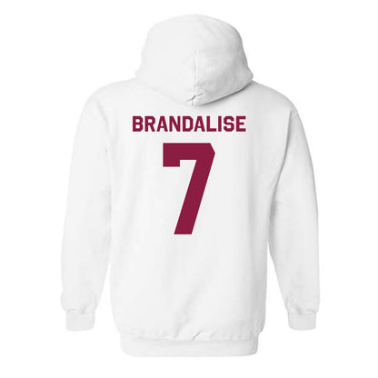 Virginia Tech - NCAA Women's Volleyball : Camilla Brandalise - Classic Shersey Hooded Sweatshirt-1