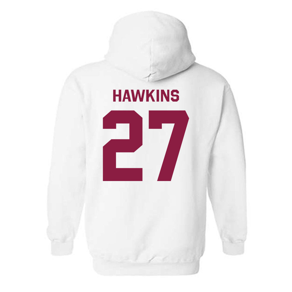 Virginia Tech - NCAA Football : Marcellous Hawkins - Classic Shersey Hooded Sweatshirt-2