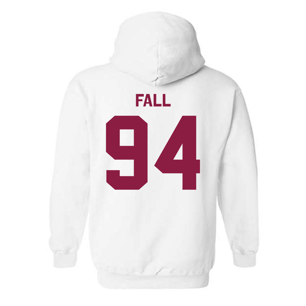 Virginia Tech - NCAA Football : Elhadj Fall - Classic Shersey Hooded Sweatshirt-2