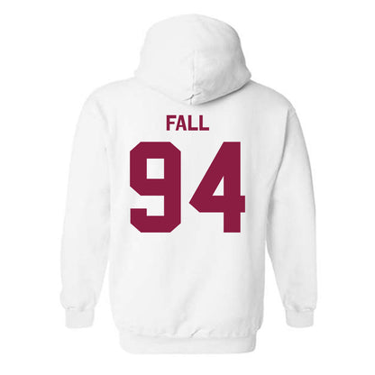 Virginia Tech - NCAA Football : Elhadj Fall - Classic Shersey Hooded Sweatshirt-2