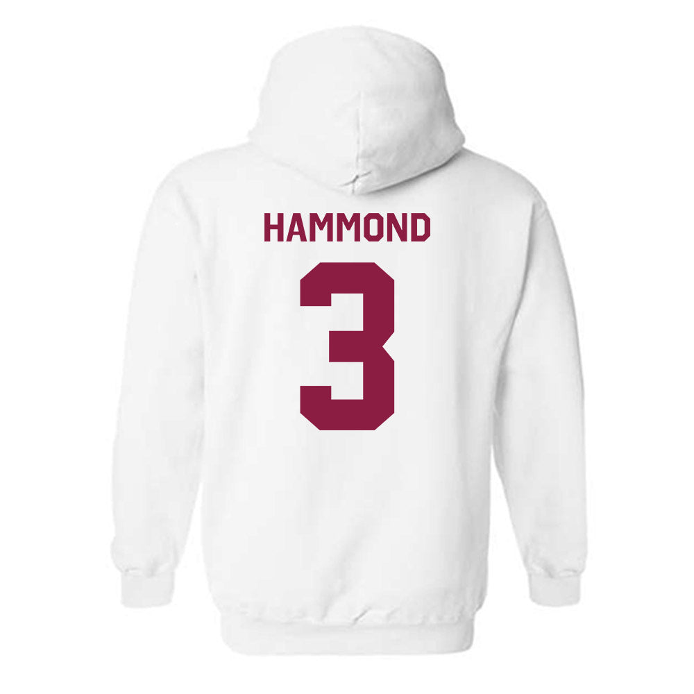 Virginia Tech - NCAA Men's Basketball : Ben Hammond - Classic Shersey Hooded Sweatshirt-1