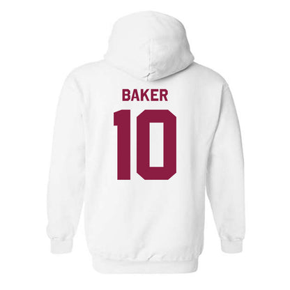Virginia Tech - NCAA Women's Basketball : Carys Baker - Classic Shersey Hooded Sweatshirt-1