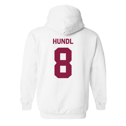 Virginia Tech - NCAA Women's Volleyball : Adeline Hundl - Classic Shersey Hooded Sweatshirt-1