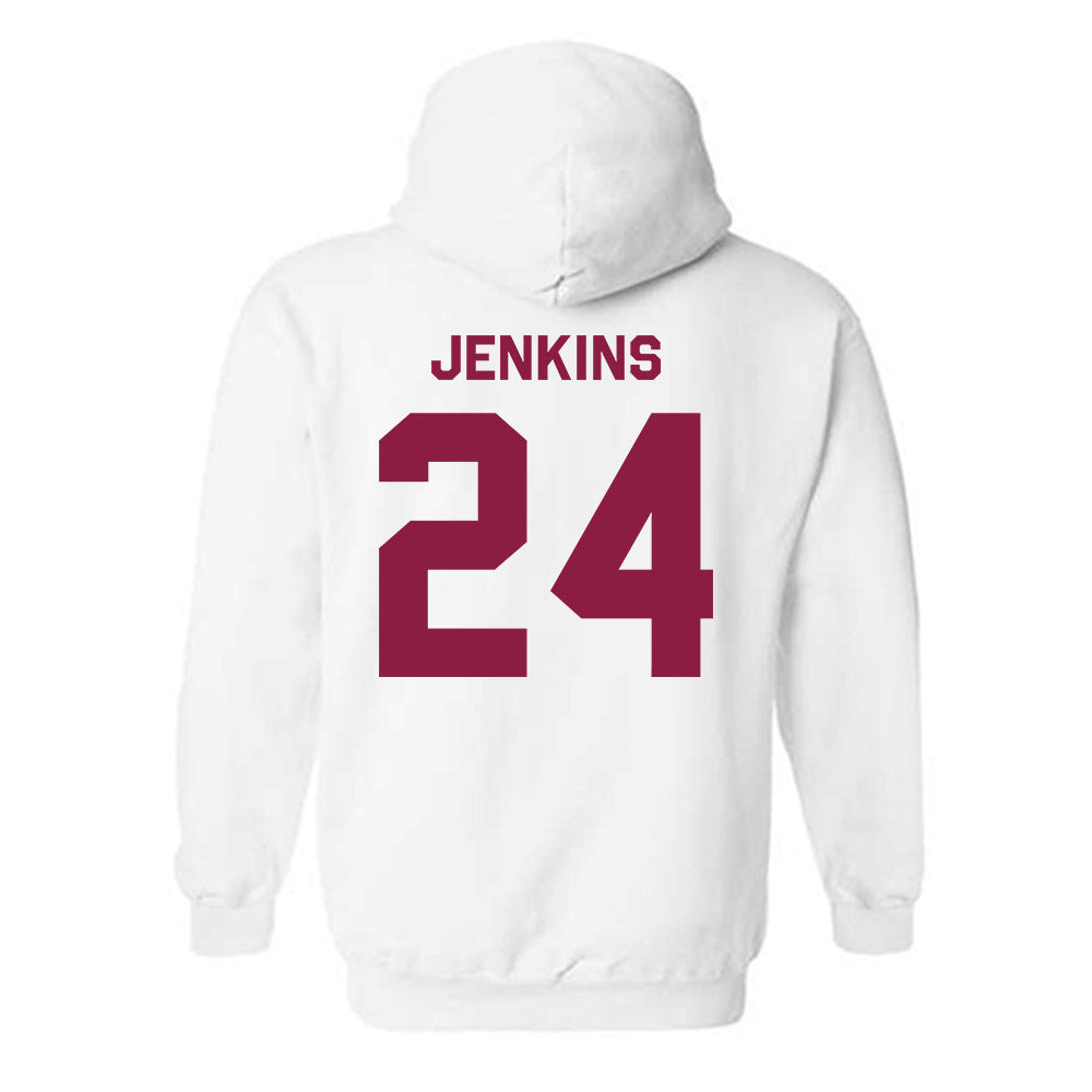 Virginia Tech - NCAA Women's Basketball : Amani Jenkins - Classic Shersey Hooded Sweatshirt-1