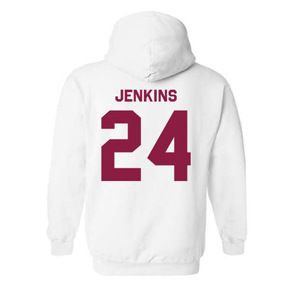 Virginia Tech - NCAA Women's Basketball : Amani Jenkins - Classic Shersey Hooded Sweatshirt-1