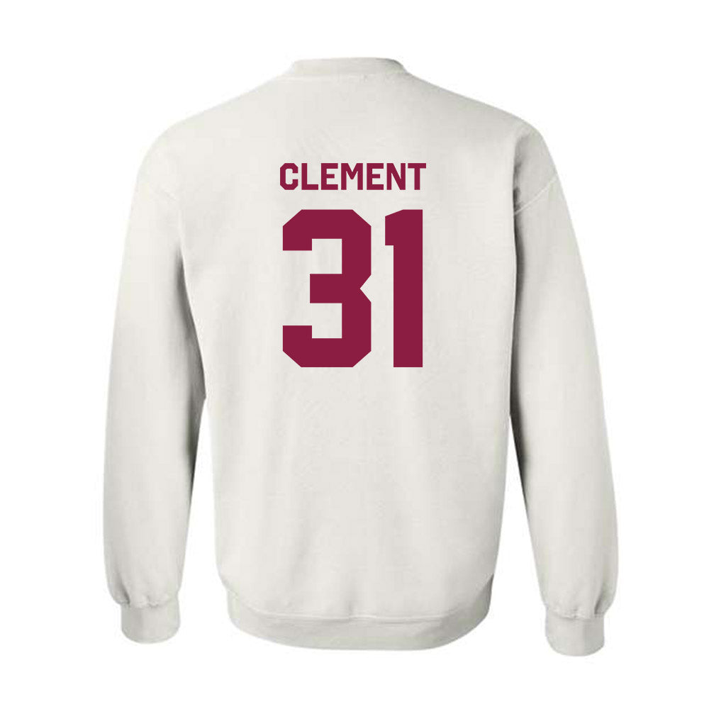 Virginia Tech - NCAA Baseball : Madden Clement - Classic Shersey Crewneck Sweatshirt-1