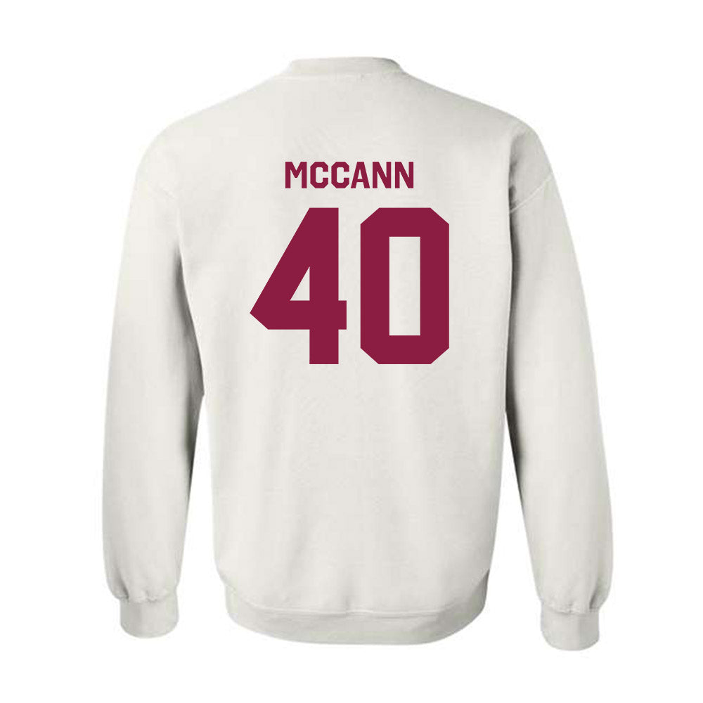Virginia Tech - NCAA Baseball : David McCann - Classic Shersey Crewneck Sweatshirt-1