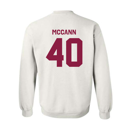 Virginia Tech - NCAA Baseball : David McCann - Classic Shersey Crewneck Sweatshirt-1