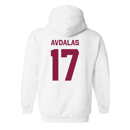 Virginia Tech - NCAA Men's Basketball : Neoklis Avdalas - Classic Shersey Hooded Sweatshirt-1