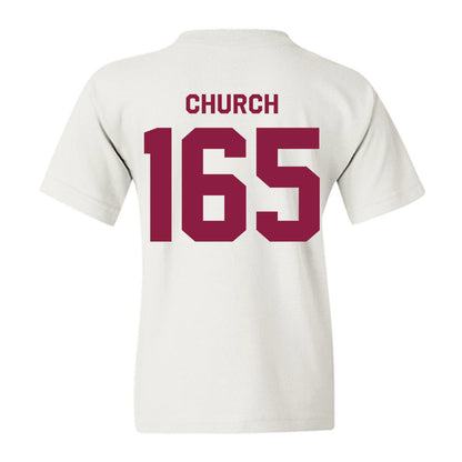 Virginia Tech - NCAA Wrestling : Mac Church - Classic Shersey Youth T-Shirt-1