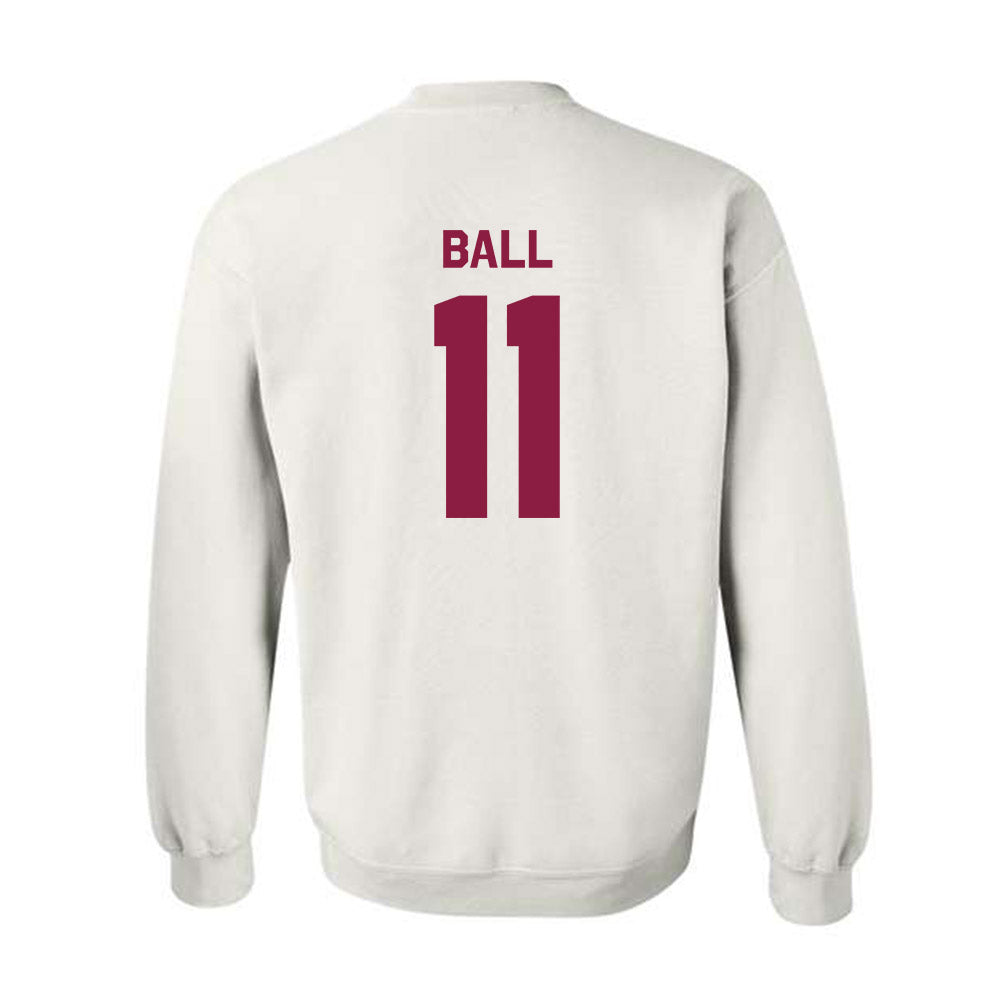 Virginia Tech - NCAA Baseball : Ethan Ball - Classic Shersey Crewneck Sweatshirt-1