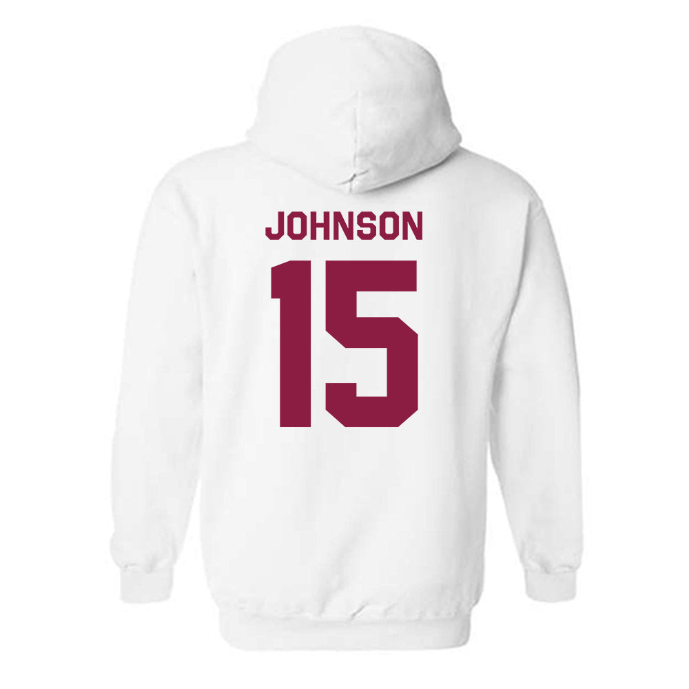 Virginia Tech - NCAA Football : Brennan Johnson - Classic Shersey Hooded Sweatshirt-2