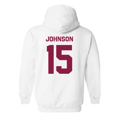 Virginia Tech - NCAA Football : Brennan Johnson - Classic Shersey Hooded Sweatshirt-2