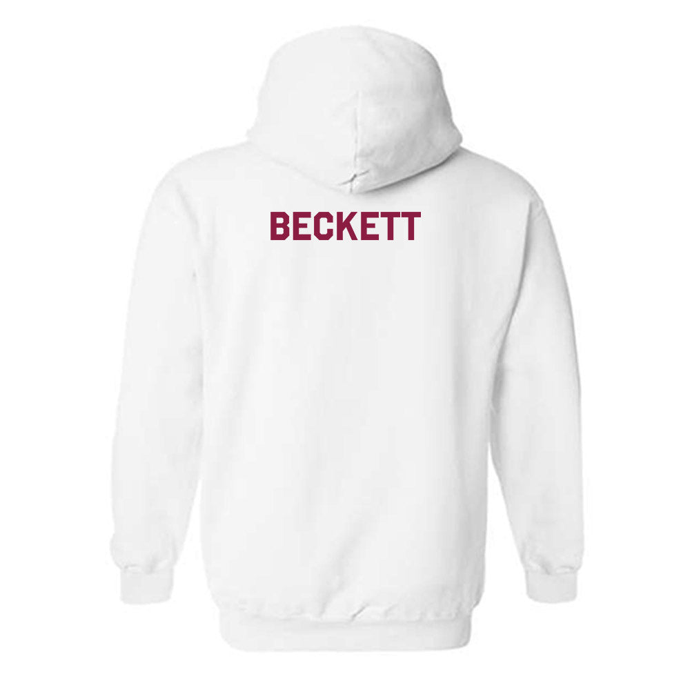 Virginia Tech - NCAA Cheerleading : Alyssa Beckett - Classic Shersey Hooded Sweatshirt-1