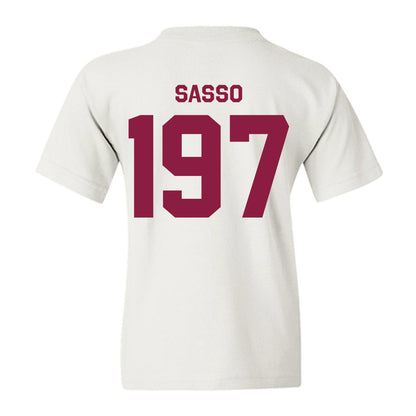 Virginia Tech - NCAA Wrestling : Sonny Sasso - Classic Shersey Youth T-Shirt-1