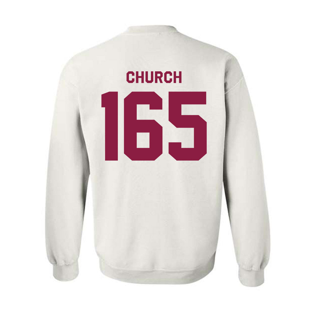 Virginia Tech - NCAA Wrestling : Mac Church - Classic Shersey Crewneck Sweatshirt-1