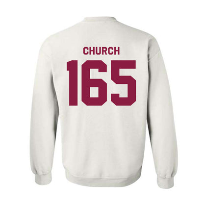Virginia Tech - NCAA Wrestling : Mac Church - Classic Shersey Crewneck Sweatshirt-1