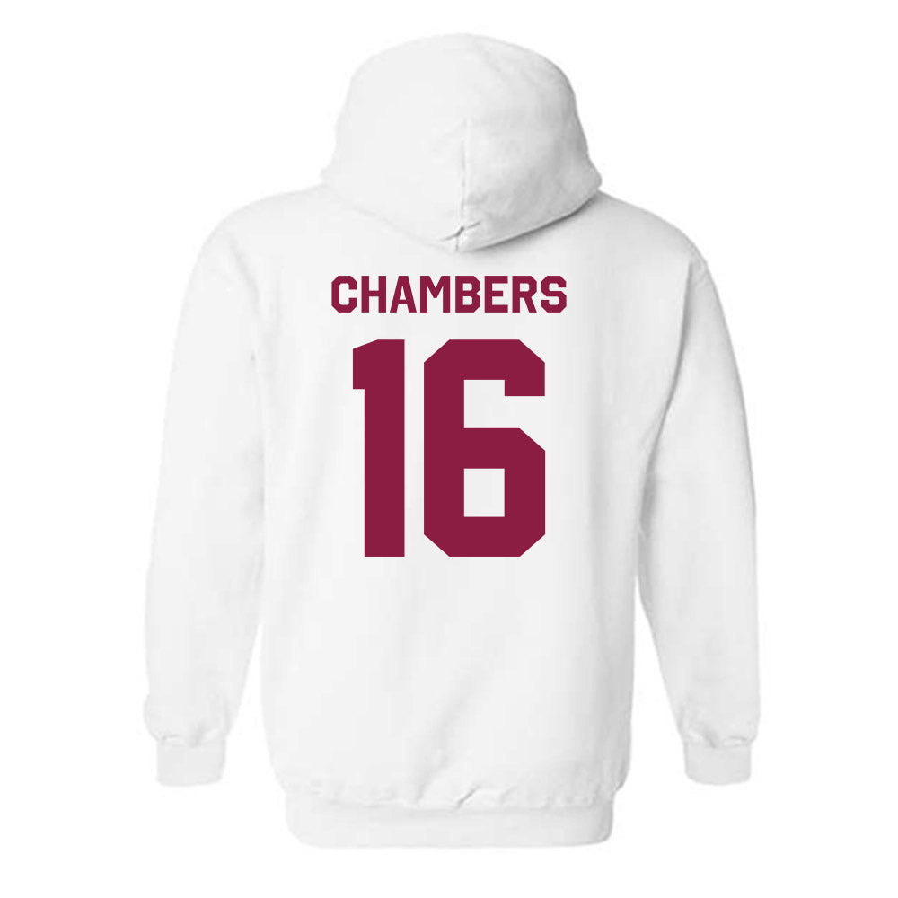 Virginia Tech - NCAA Football : Noah Chambers - Classic Shersey Hooded Sweatshirt-1