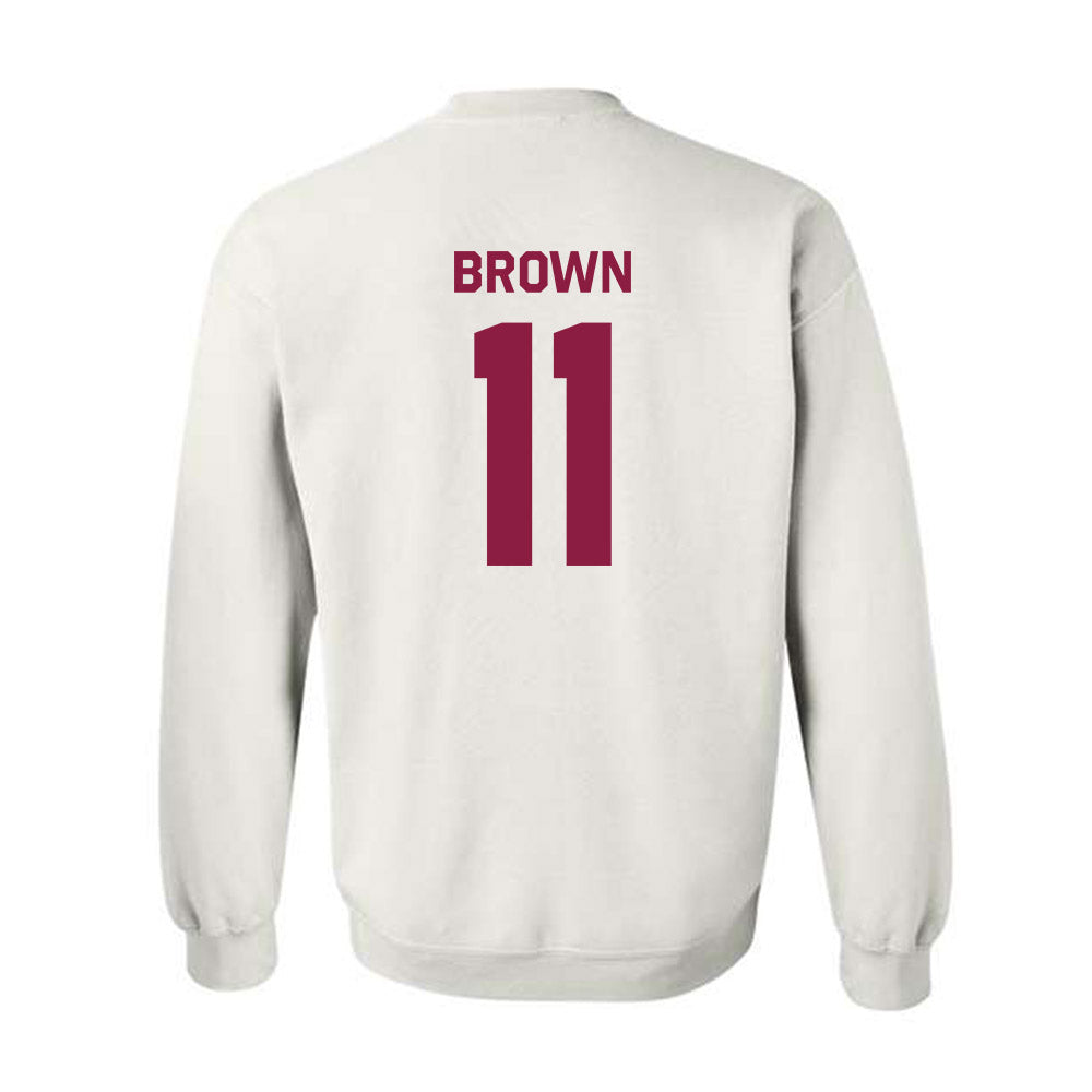 Virginia Tech - NCAA Football : Davion Brown - Classic Shersey Crewneck Sweatshirt-2