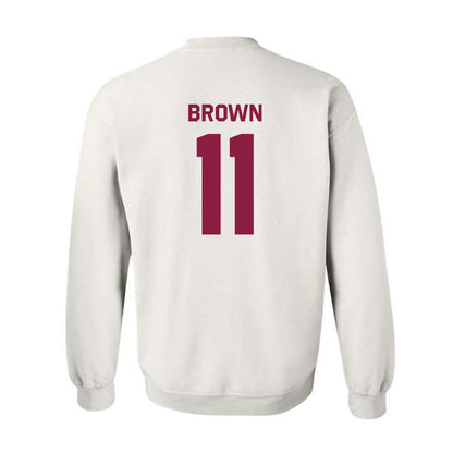 Virginia Tech - NCAA Football : Davion Brown - Classic Shersey Crewneck Sweatshirt-2