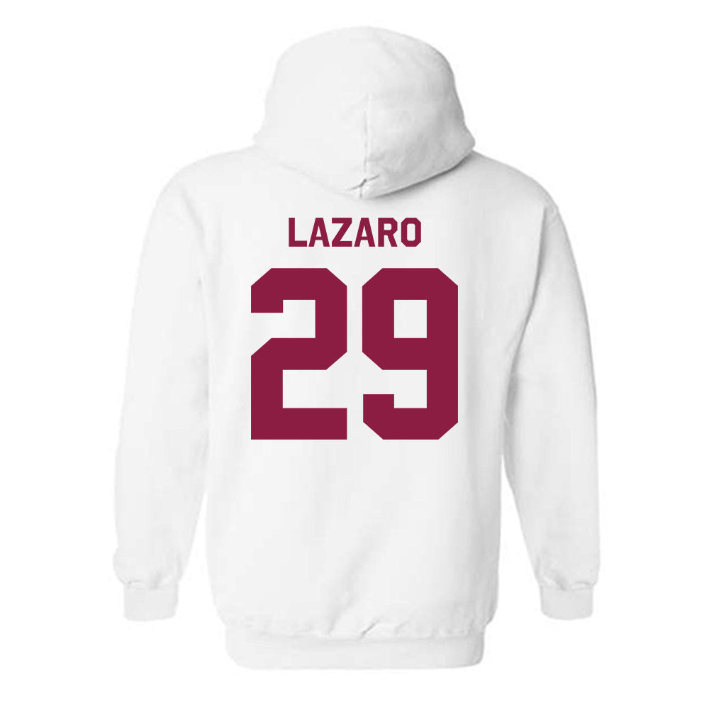 Virginia Tech - NCAA Baseball : Danny Lazaro - Classic Shersey Hooded Sweatshirt-1