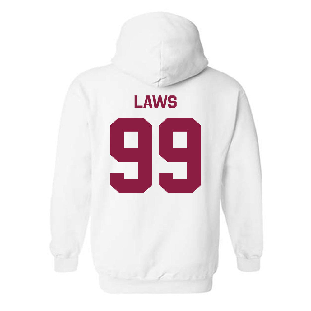 Virginia Tech - NCAA Football : Emmett Laws - Classic Shersey Hooded Sweatshirt-1