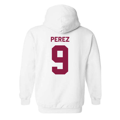 Virginia Tech - NCAA Men's Soccer : Alex Perez - Classic Shersey Hooded Sweatshirt-1