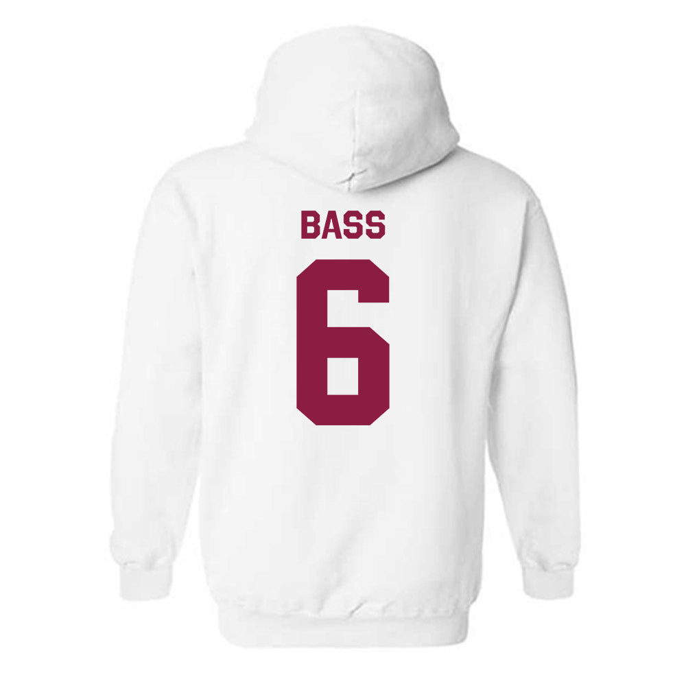 Virginia Tech - NCAA Football : Jordan Bass - Classic Shersey Hooded Sweatshirt-2