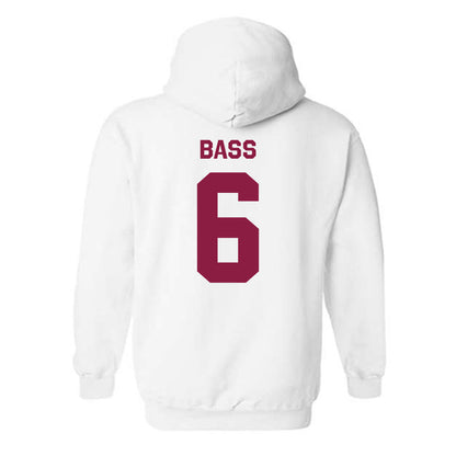 Virginia Tech - NCAA Football : Jordan Bass - Classic Shersey Hooded Sweatshirt-2