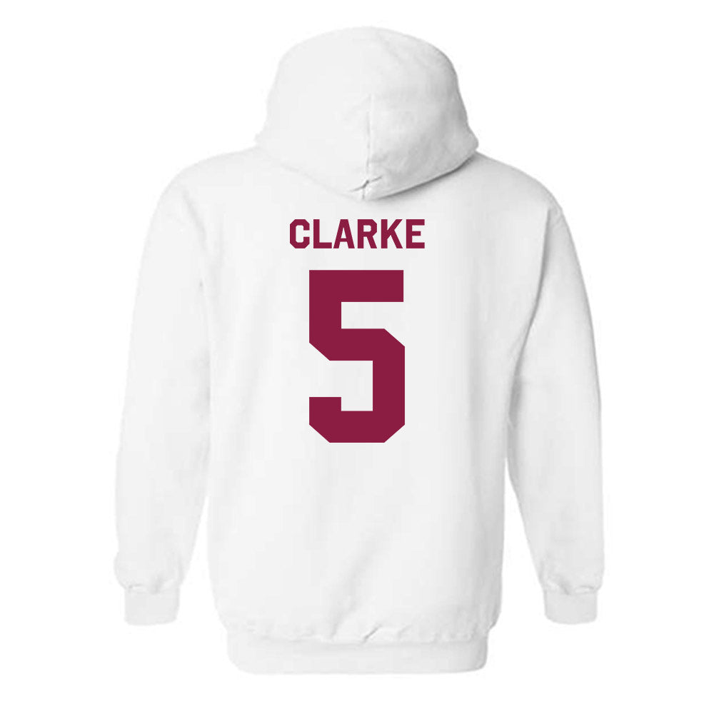Virginia Tech - NCAA Football : Joshua Clarke - Classic Shersey Hooded Sweatshirt-1