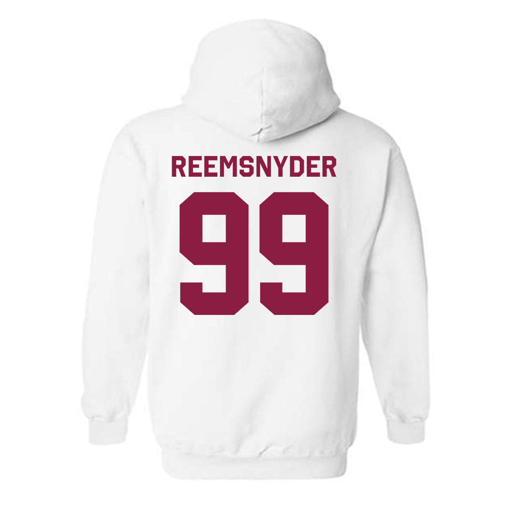 Virginia Tech - NCAA Football : Cole Reemsnyder - Classic Shersey Hooded Sweatshirt-2