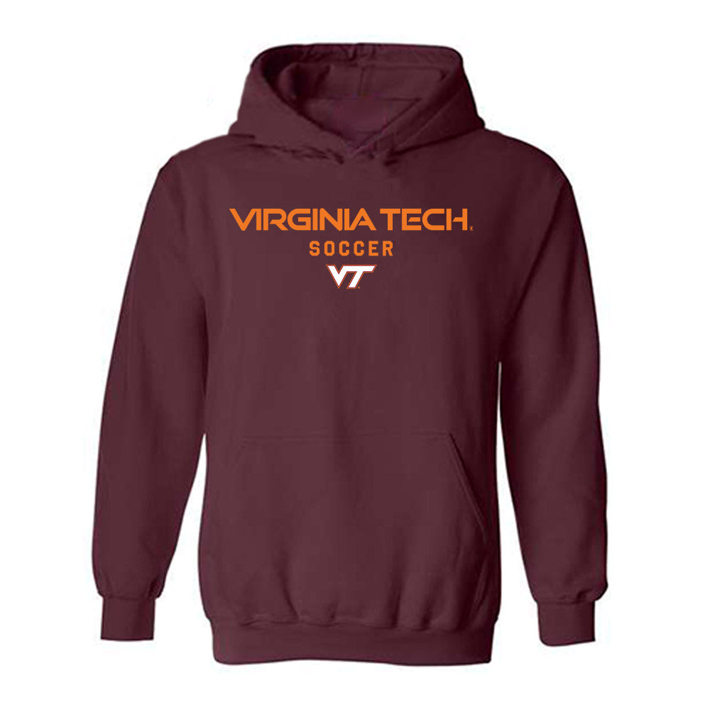 Virginia Tech - NCAA Women's Soccer : Lilli Lubic - Classic Shersey Hooded Sweatshirt-1