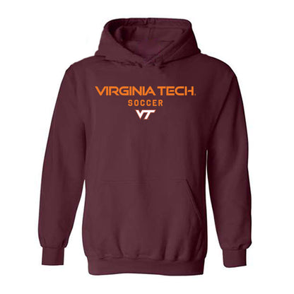 Virginia Tech - NCAA Women's Soccer : Lilli Lubic - Classic Shersey Hooded Sweatshirt-1