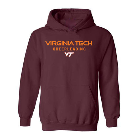 Virginia Tech - NCAA Cheerleading : Sarah Becker - Classic Shersey Hooded Sweatshirt-0