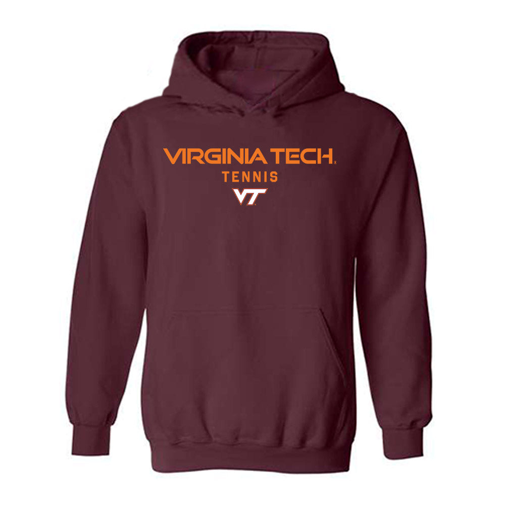 Virginia Tech - NCAA Men's Tennis : Ilyas Fahim - Classic Shersey Hooded Sweatshirt-0