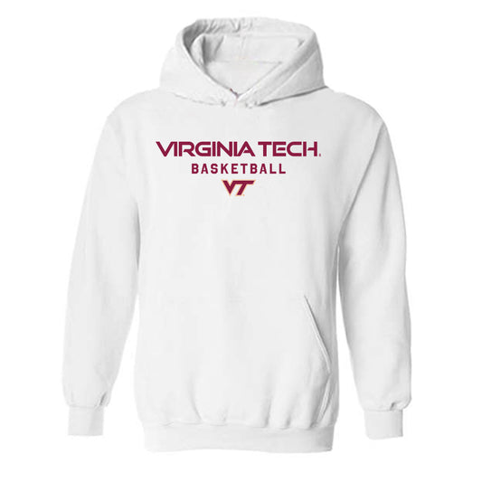 Virginia Tech - NCAA Men's Basketball : Solomon Davis - Classic Shersey Hooded Sweatshirt-0