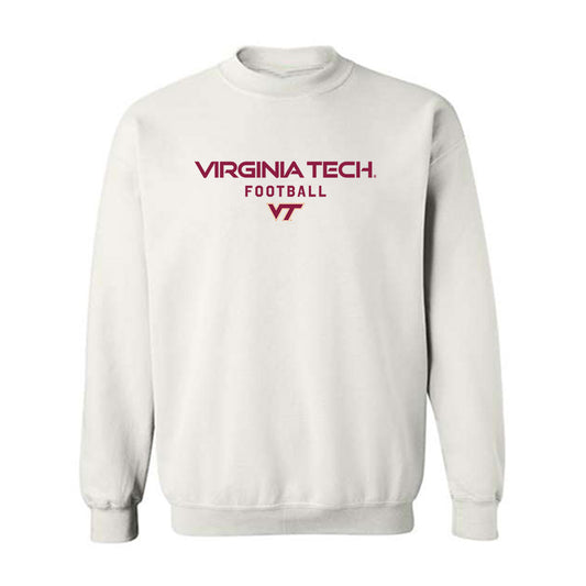 Virginia Tech - NCAA Football : John Love - Classic Shersey Crewneck Sweatshirt-0