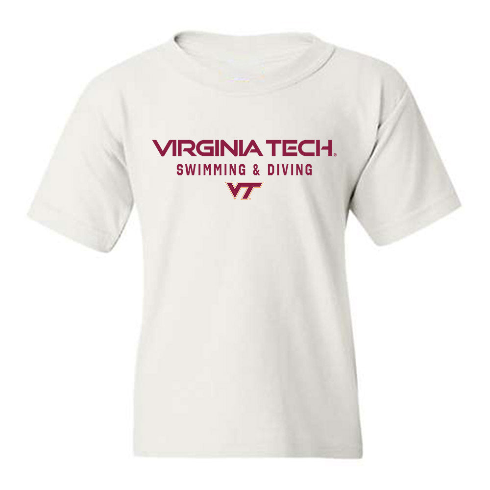 Virginia Tech - NCAA Women's Swimming & Diving : Michayla Eisenberg - Classic Shersey Youth T-Shirt-0