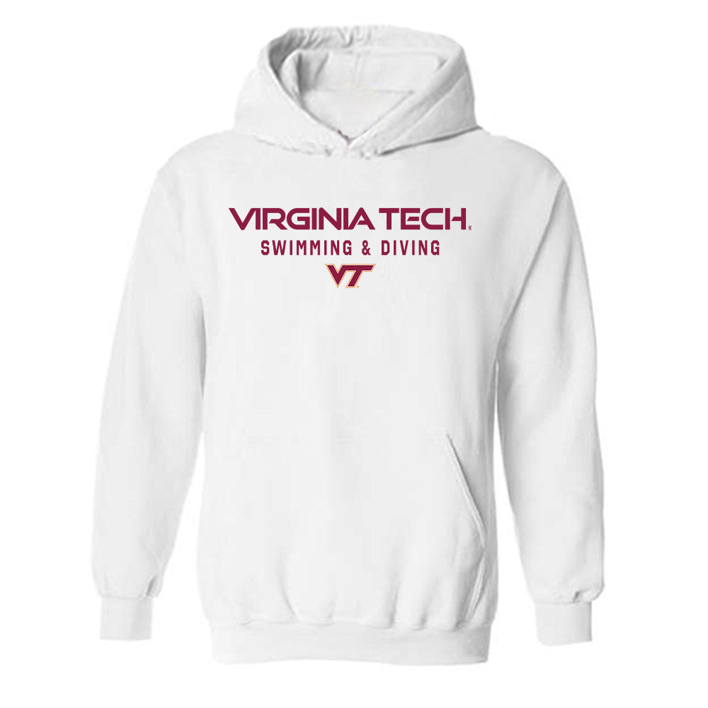 Virginia Tech - NCAA Women's Swimming & Diving : Michayla Eisenberg - Classic Shersey Hooded Sweatshirt-0