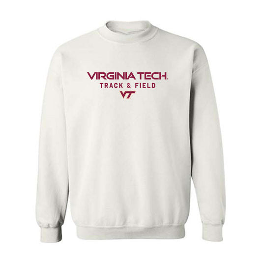 Virginia Tech - NCAA Men's Track & Field : Christian Jackson - Classic Shersey Crewneck Sweatshirt-0