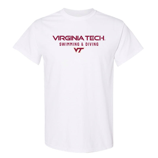 Virginia Tech - NCAA Men's Swimming & Diving : Hayden Annan - Classic Shersey T-Shirt-0