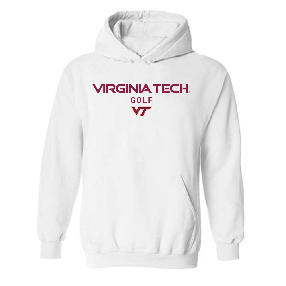 Virginia Tech - NCAA Women's Golf : Emily Mathews - Classic Shersey Hooded Sweatshirt-0