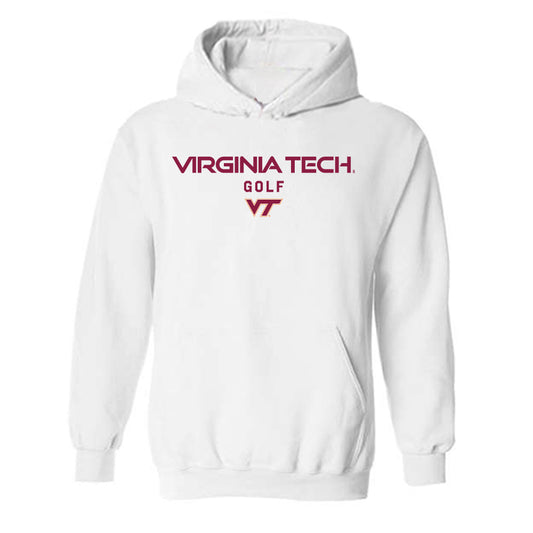 Virginia Tech - NCAA Women's Golf : Emily Mathews - Classic Shersey Hooded Sweatshirt-0