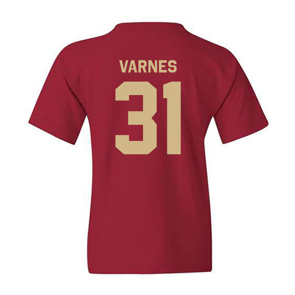 FSU - NCAA Baseball : Braxton Varnes - Classic Shersey Youth T-Shirt-1