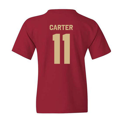 FSU - NCAA Football : Devin Carter - Classic Shersey Youth T-Shirt-1